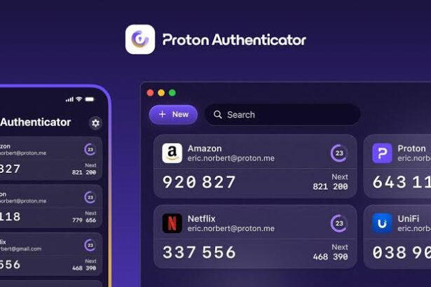 Proton, Proton authenticator app