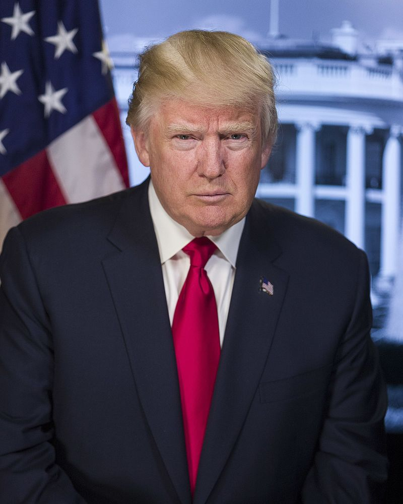U.S. president donald trump photo