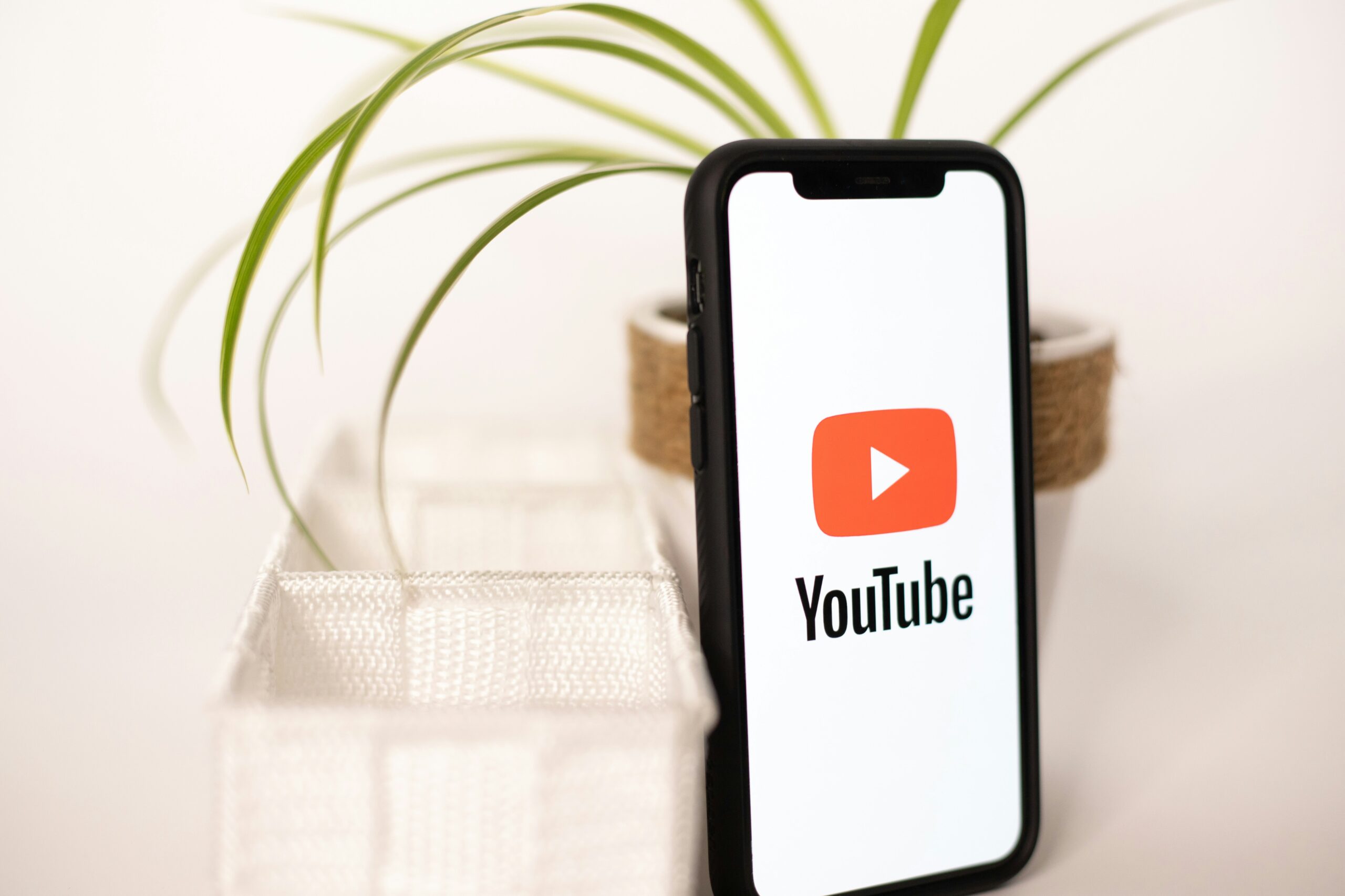 YouTube on screen