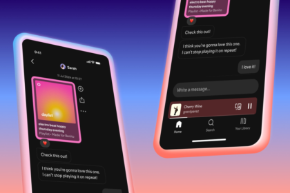 Spotify-messages