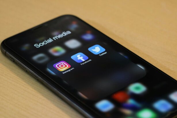 Facebook and Instagram app on phone screen