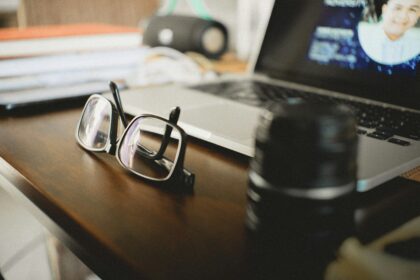 AI glasses on the table