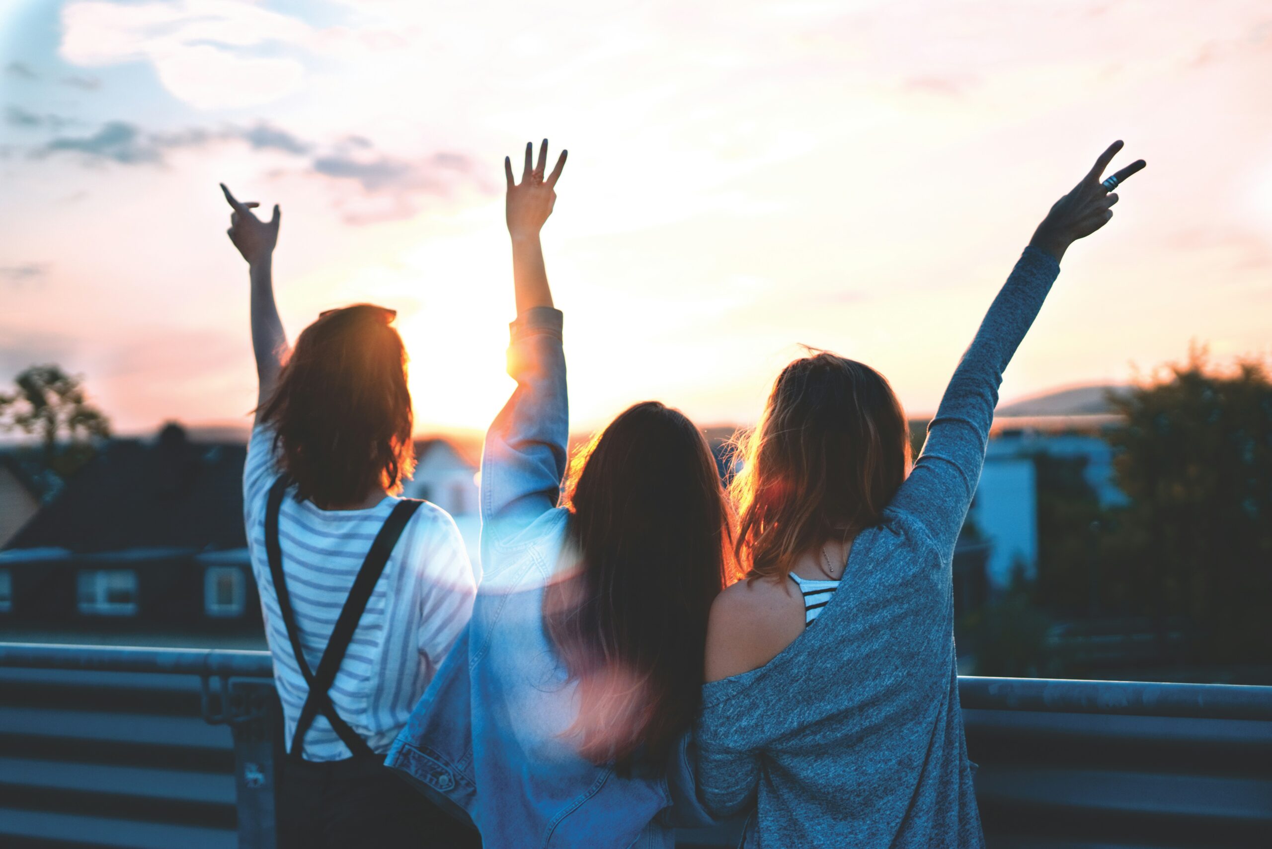 Happy women